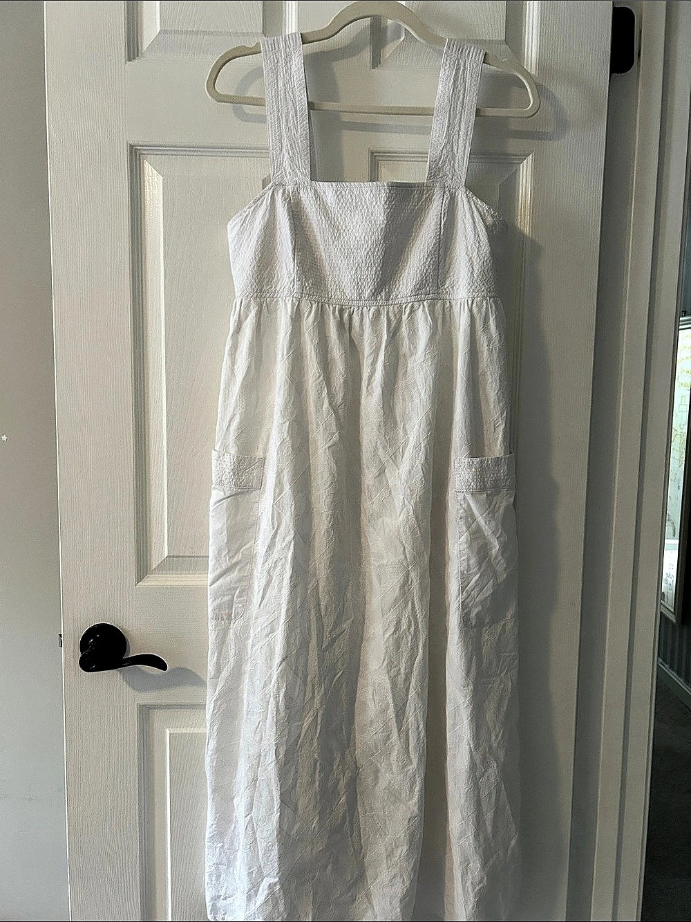 Madewell White Maxi Dress Size 2 Like New